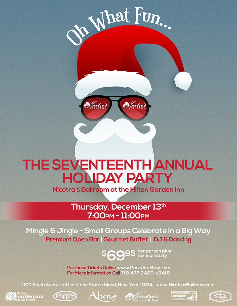 The Seventeenth Annual Holiday Party at Nicotra's Ballroom